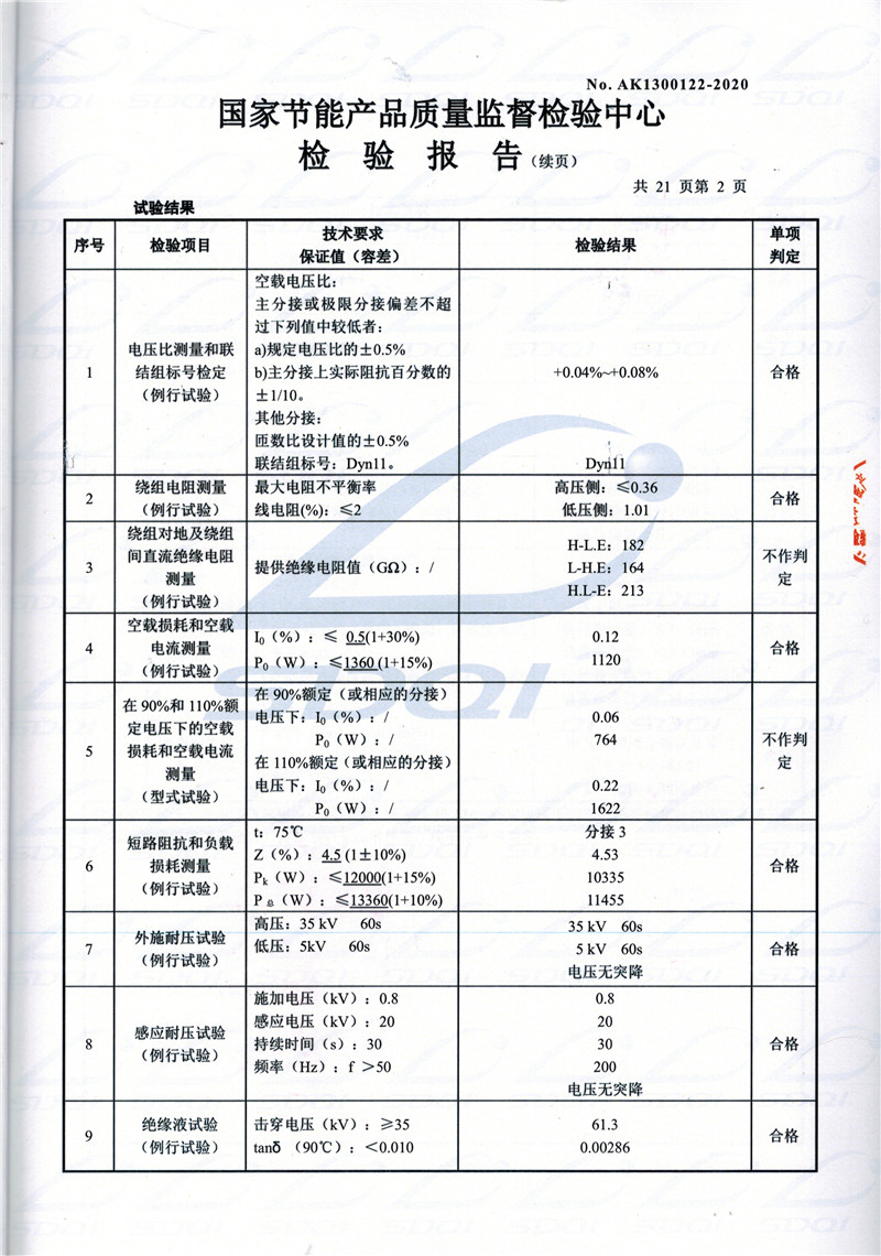 高低压试验报告-S11-1250山丹山丹山丹油浸式变压器-2.jpg